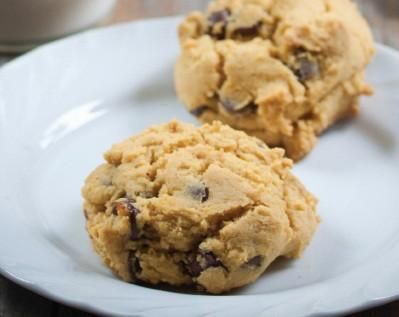 SUPER-SOFT CHOCOLATE CHIP PUMPKIN COOKIES