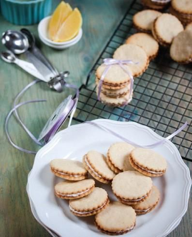 LEMON SANDWICH COOKIES