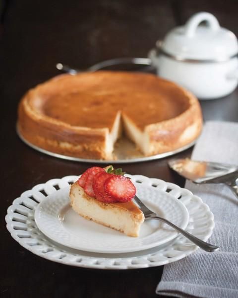 NEW YORK–STYLE CHEESECAKE