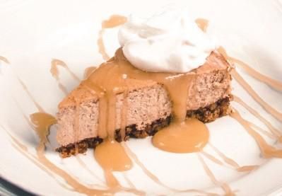 CARAMEL CHAI CHEESECAKE