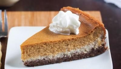 PUMPKIN PECAN CHEESECAKE