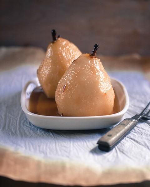CARAMEL ROASTED PEARS