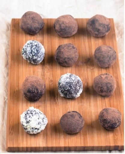 SALTED ESPRESSO TRUFFLES