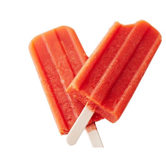 Carrot-Ginger Ice Pops