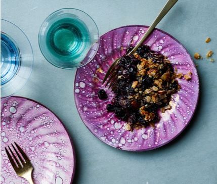 Vegan Blueberry Crisp