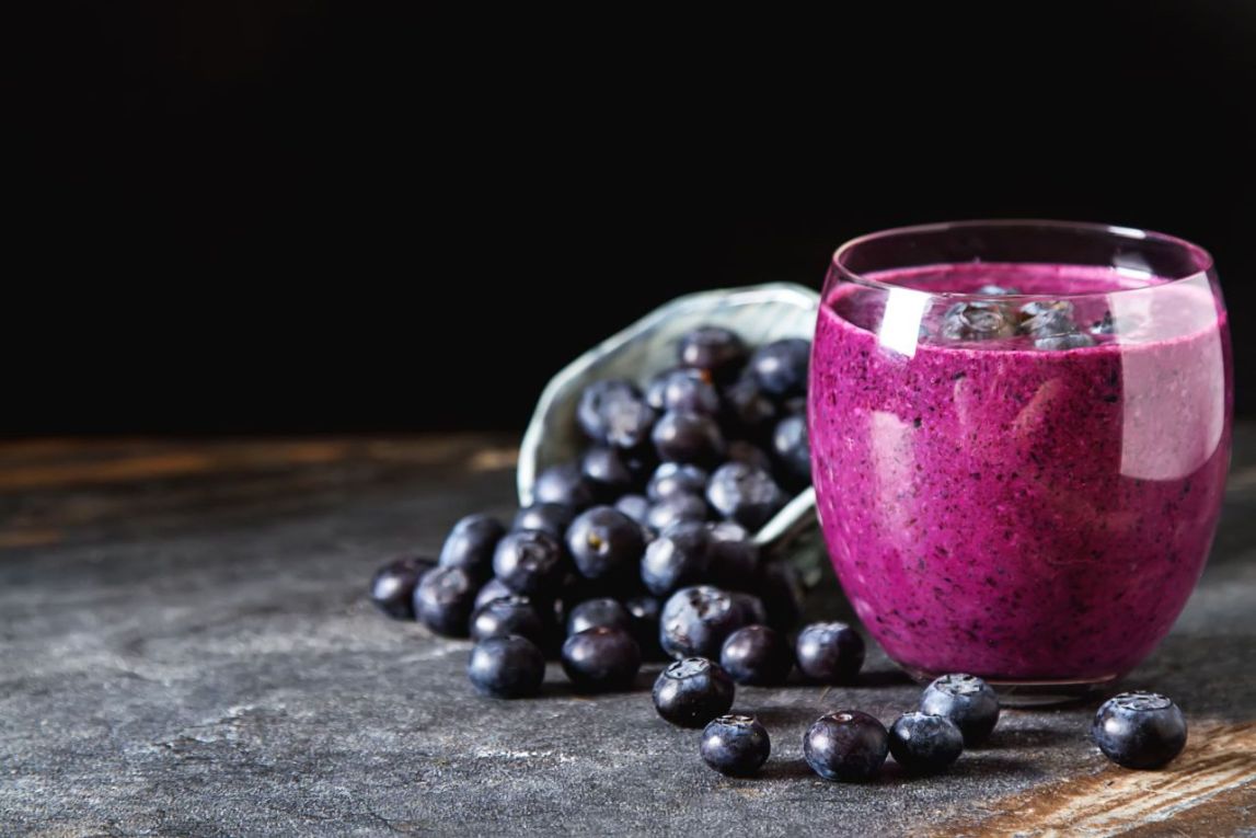 BLUEBERRY BLIZZARD MILKSHAKE
