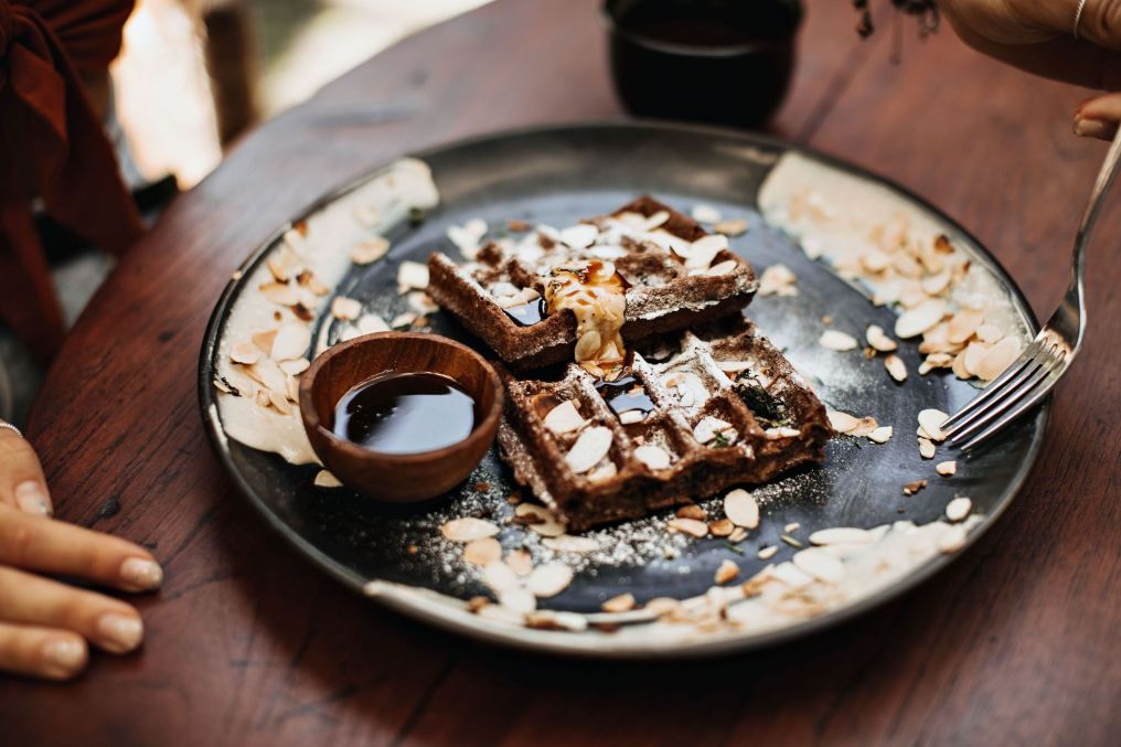 PEANUT BUTTER MAPLE CRISPY TREATS