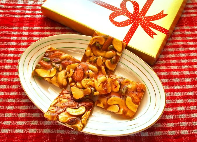 Spiced Cashew-Coconut Brittle