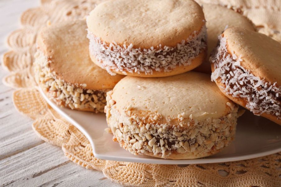 COCONUT CARAMEL COOKIES
