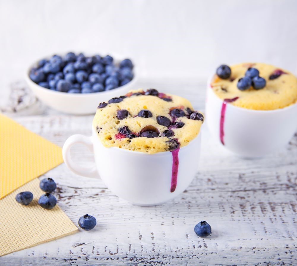 BLUEBERRY MUG CAKE