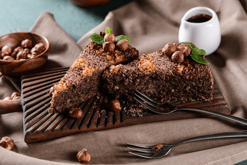 CHOCOLATE HAZELNUT CAKE