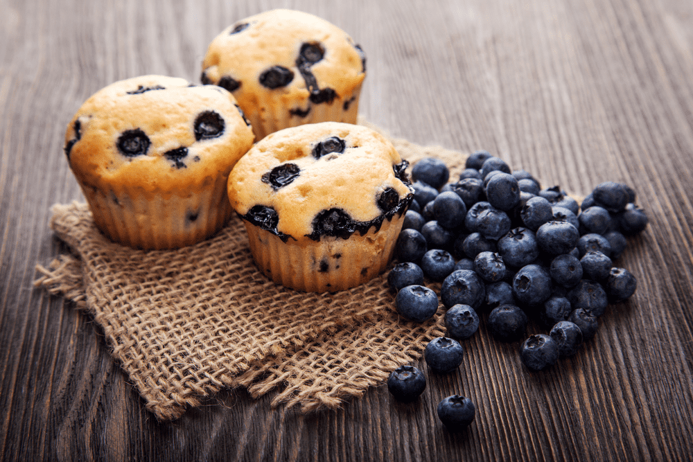 DELICIOUS BLUEBERRY MUFFINS