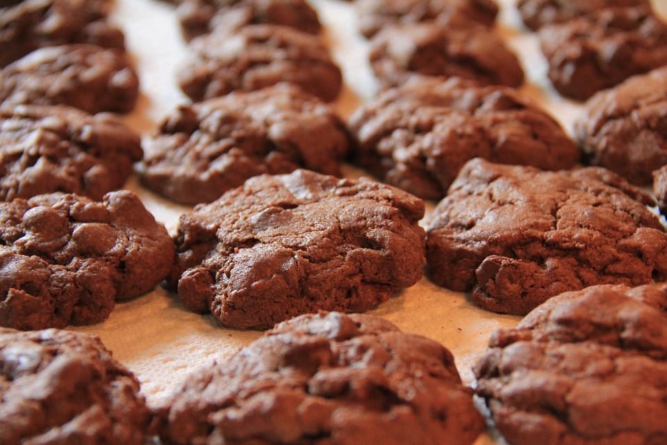 Chocolaty quinoa cookies