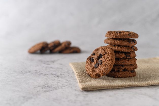 Banana, Oatmeal & Chocolate Chip Cookies