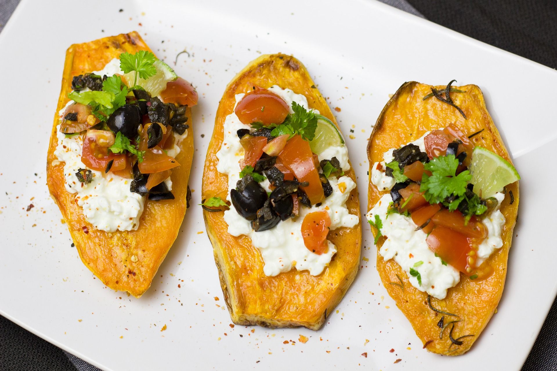 STUFFED SWEET POTATO