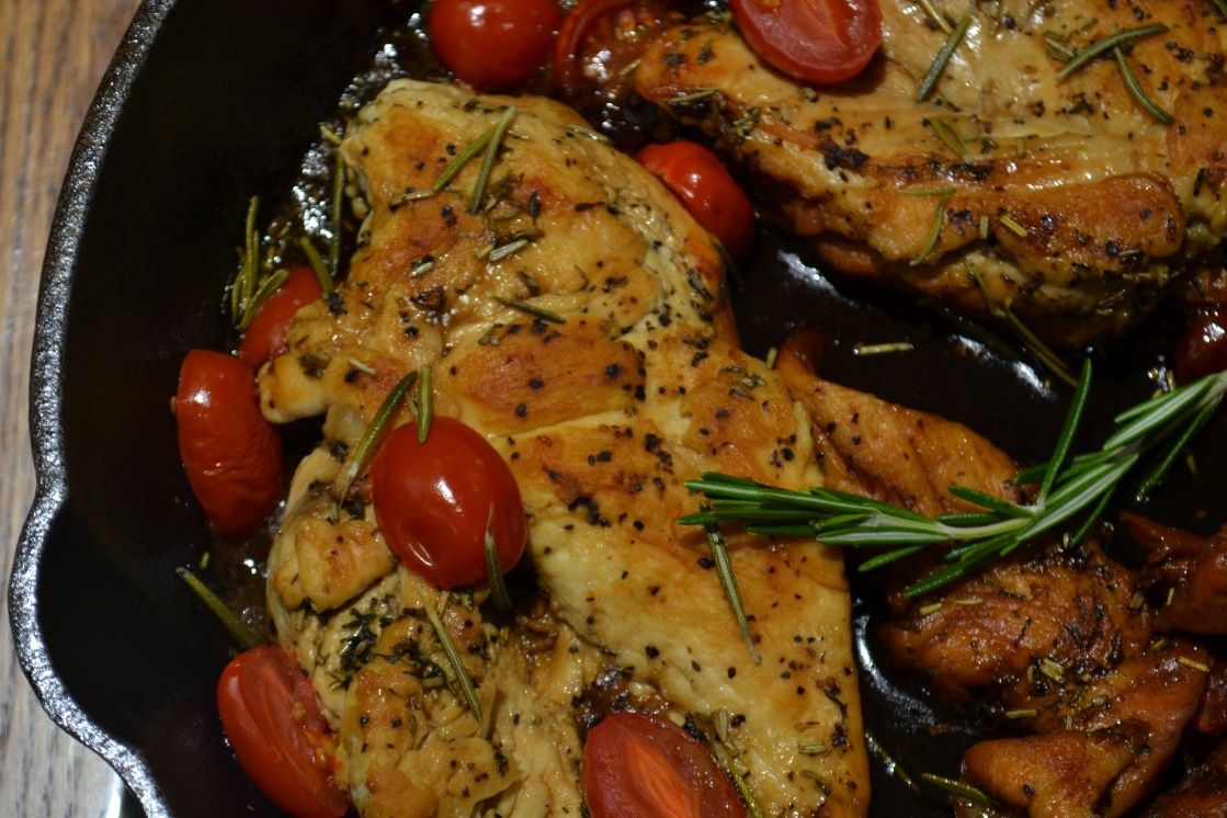 SLOW COOKER MEDITERRANEAN CHICKEN