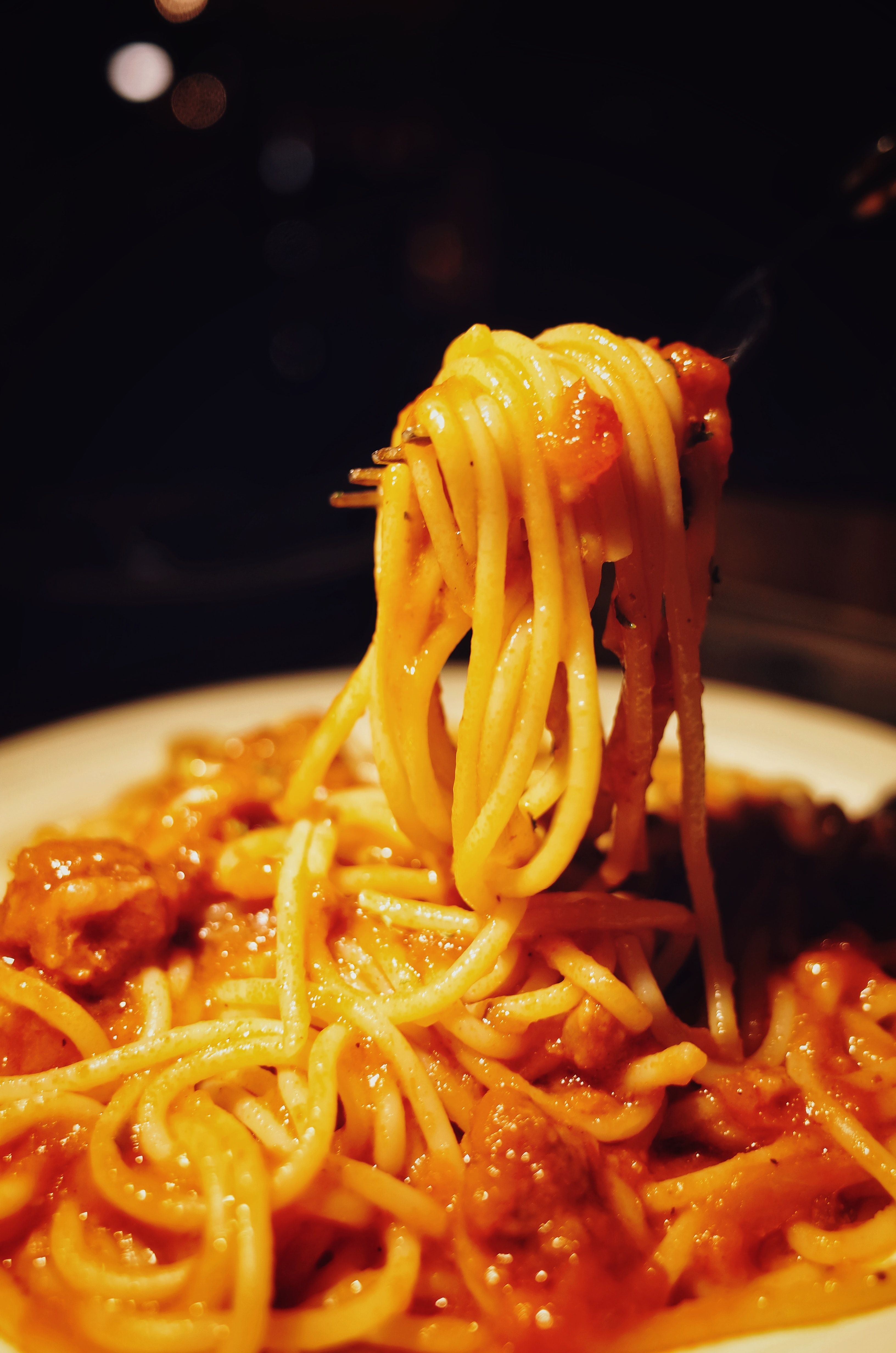 PUMPKIN PASTA WITH SPINACH