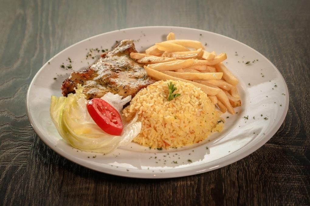 COD WITH BROWN RICE