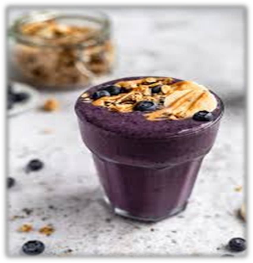 BLUEBERRY MONSTER SMOOTHIE