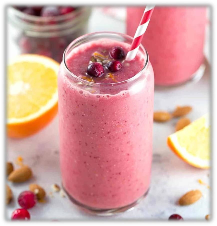 ORANGE BERRY SMOOTHIE