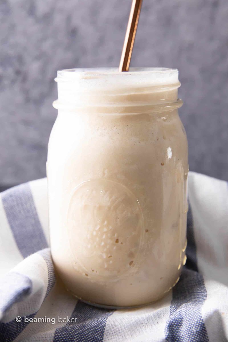 Vegan vanilla protein shake
