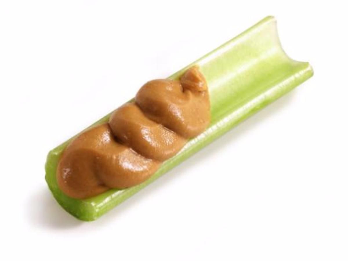 Celery and peanut butter
