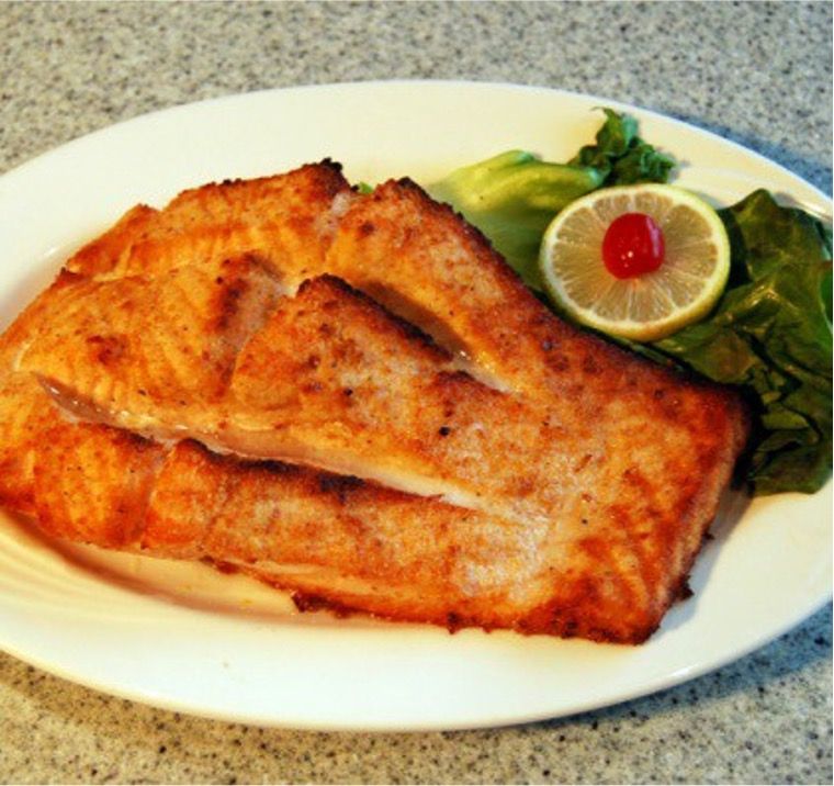 Citrus broiled salmon