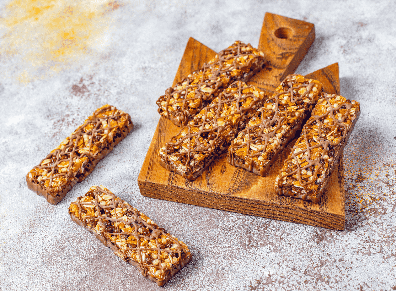 Homemade protein bars