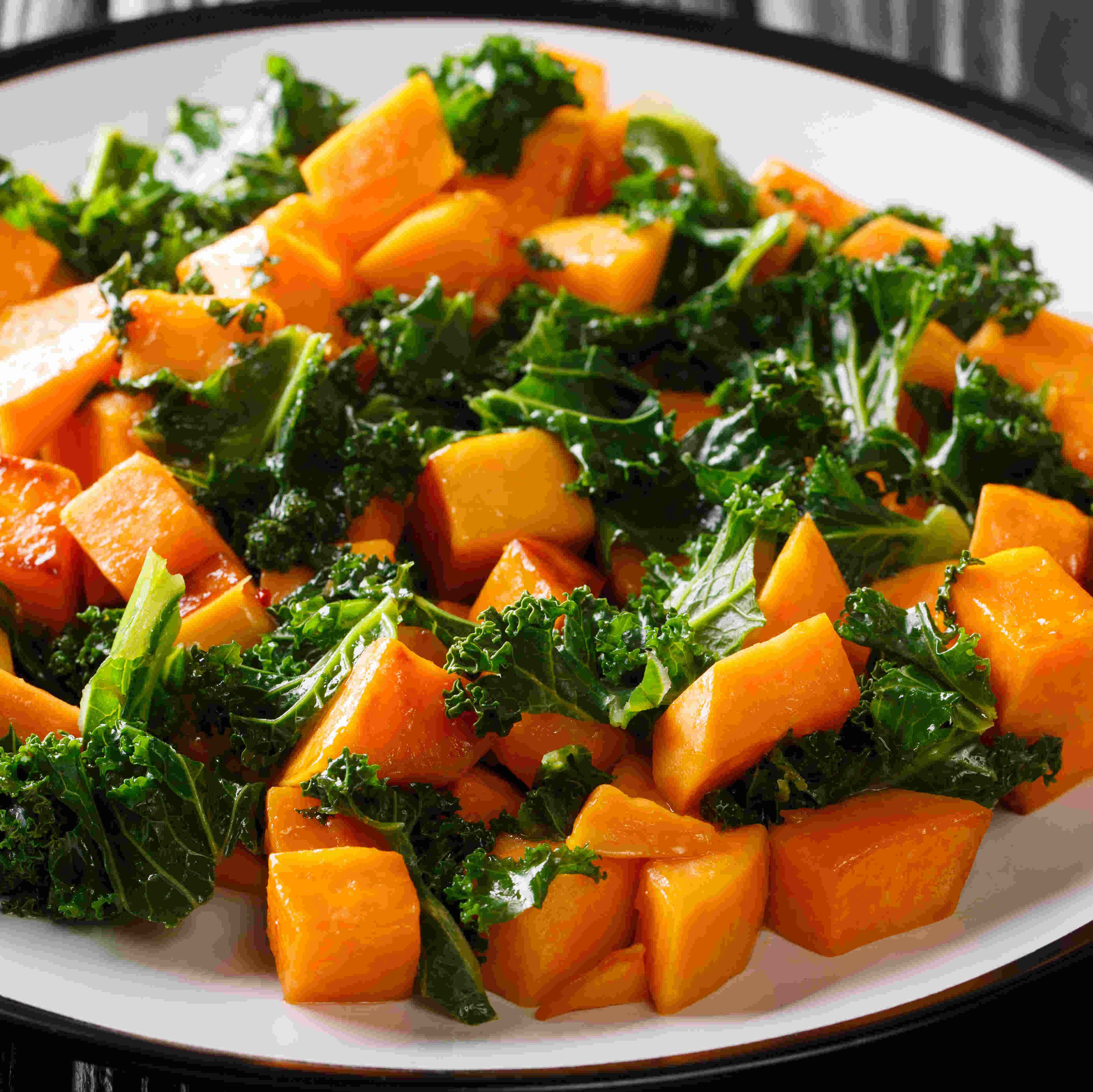 Sweet Potato & Kale salad