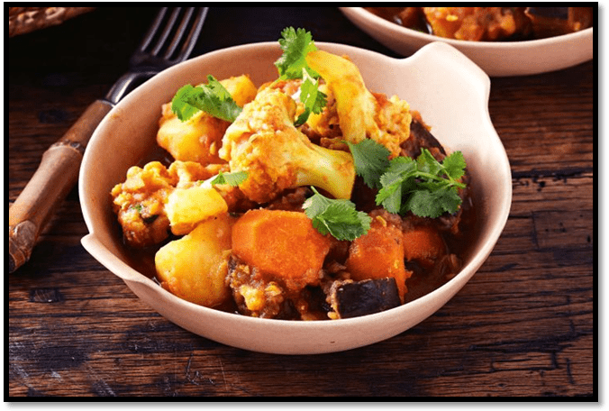 Mixed vegetable curry