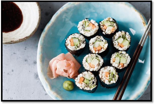 Rawkin sushi rolls