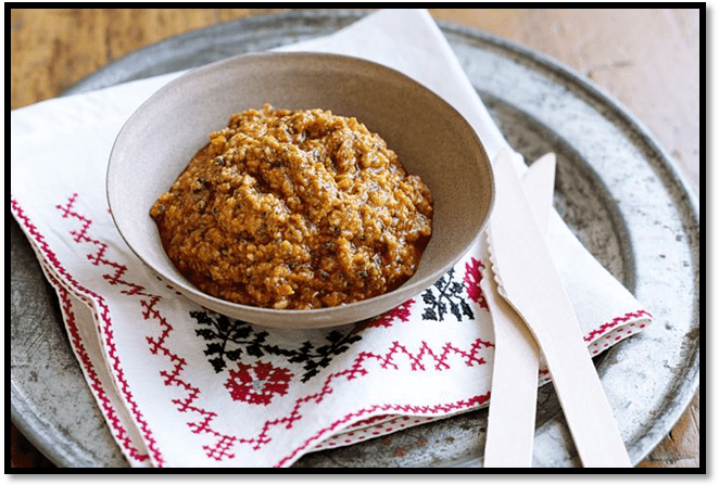 Semi-dried tomato pesto