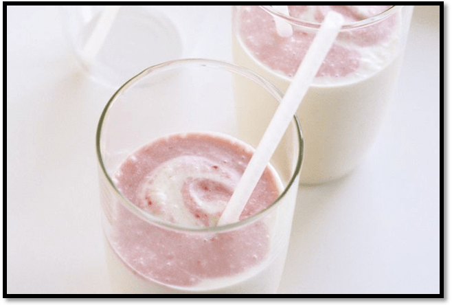 Pineapple coconut swirl
