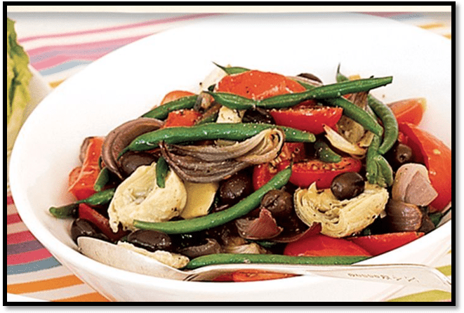 Italian vegetable salad