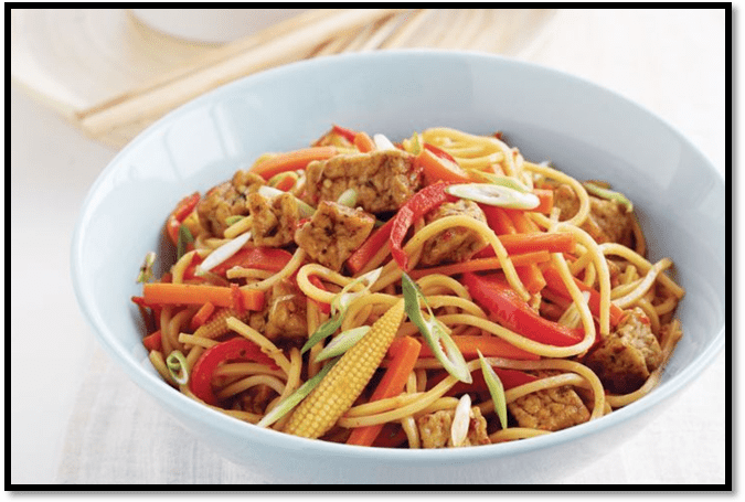 Tofu & vegetable stir-fry