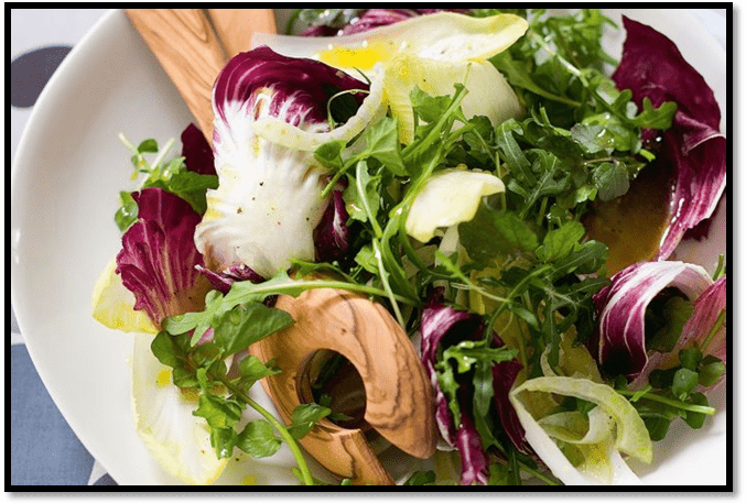 Bitter leaf salad
