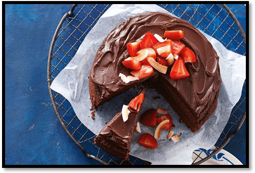 Vegan chocolate cake