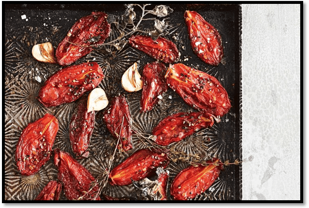 Cheat's slow-roasted tomatoes