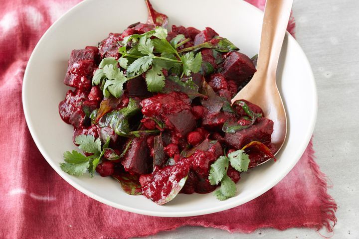 Ayurvedic beetroot curry