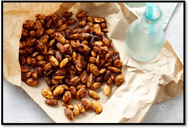 Sriracha almonds