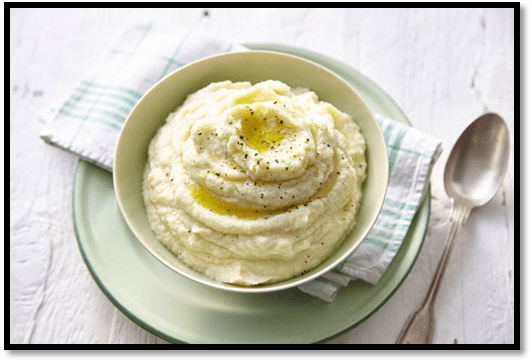 Cauliflower mash
