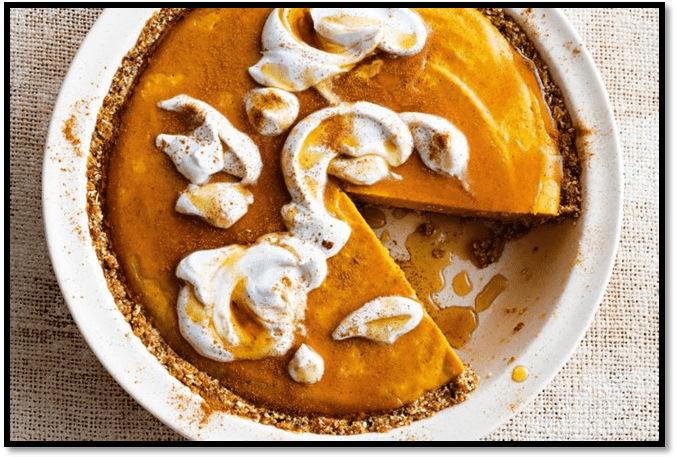 Vegan pumpkin pie