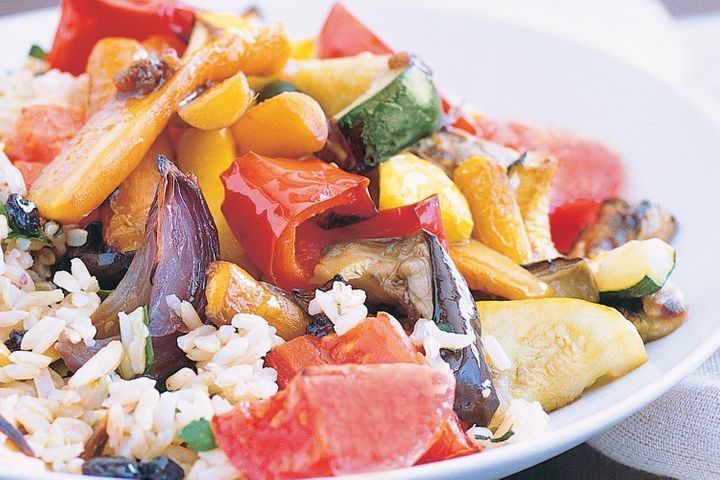 Herbed rice salad