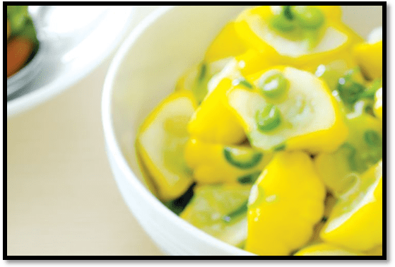 Garlicky squash