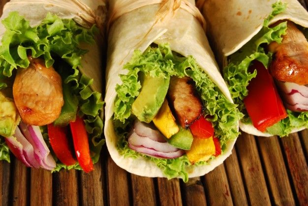 Keto Chicken Burrito