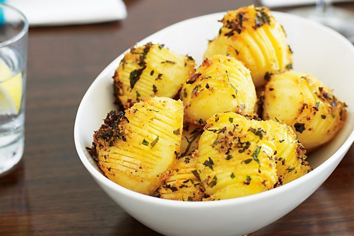 Hasselback potatoes