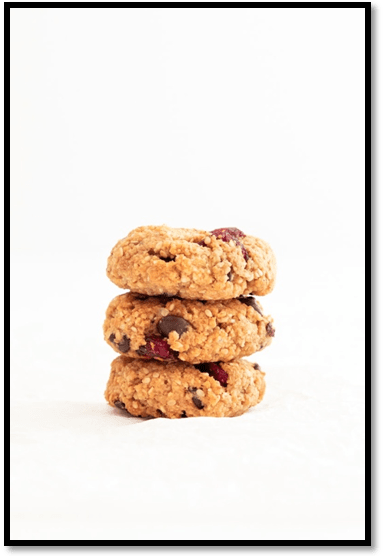 Vegan Trail Mix Cookies