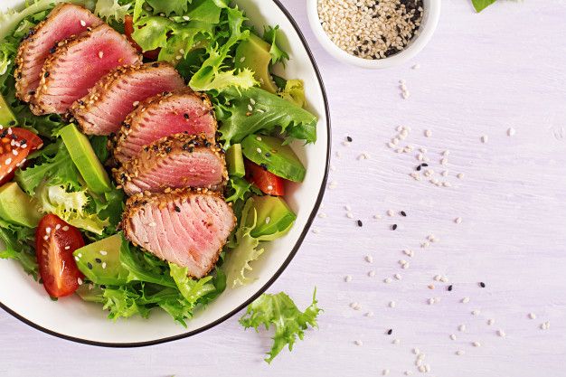 Ahi Tuna Salad Bowl