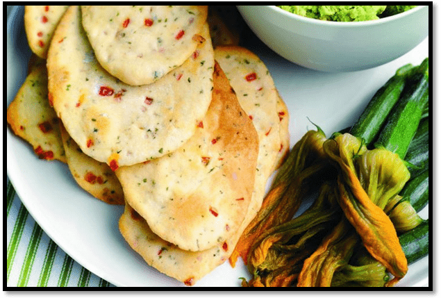 Chilli flatbreads