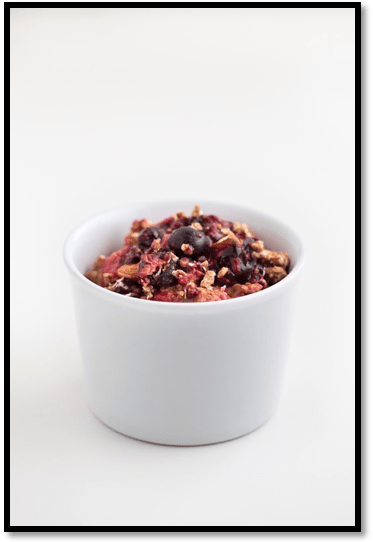 Vegan Gluten-Free Berry Crisp